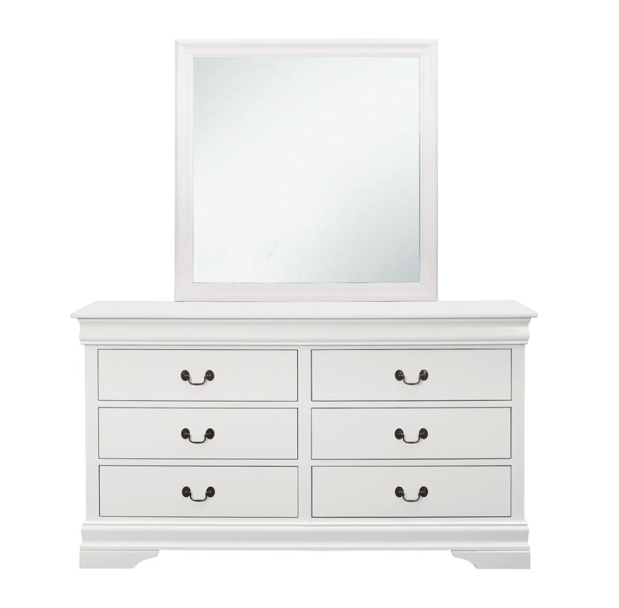 Louis Philippe White Dresser