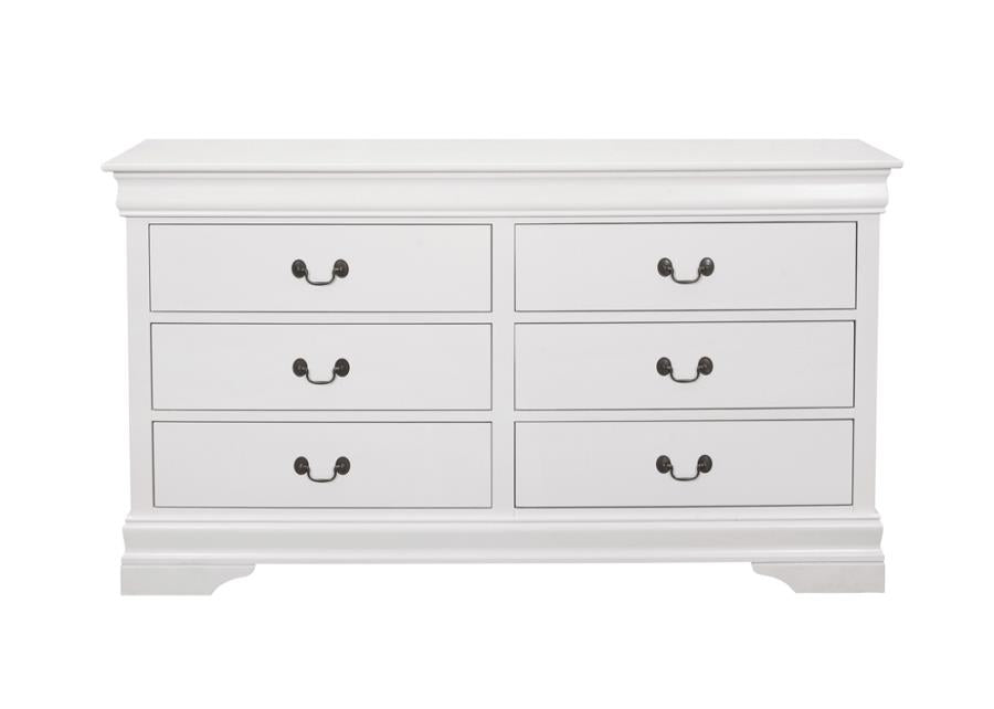 Louis Philippe White Dresser