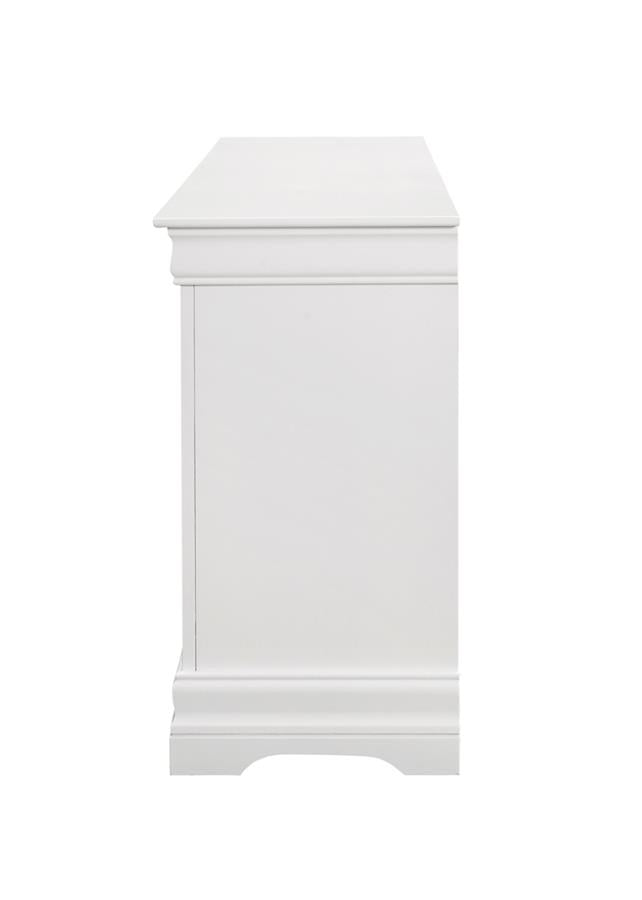 Louis Philippe White Dresser