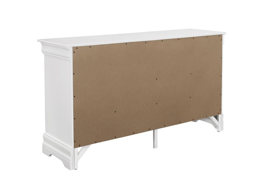 Louis Philippe White Dresser