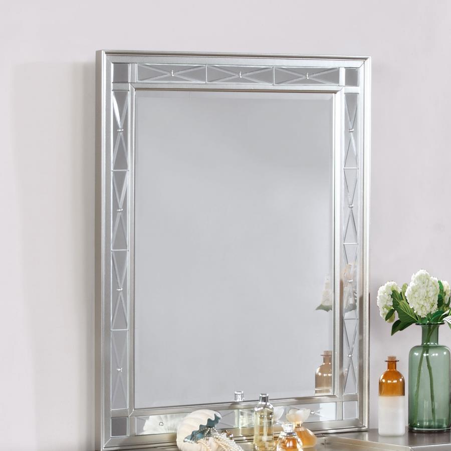 Leighton Silver Vanity Mirror
