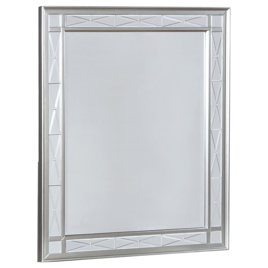 Leighton Silver Vanity Mirror
