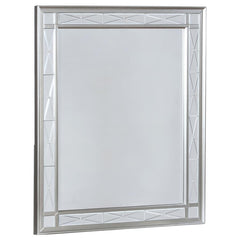 Leighton Silver Vanity Mirror