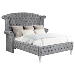 Deanna Grey Eastern King Bed
