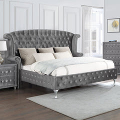 Deanna Grey California King Bed