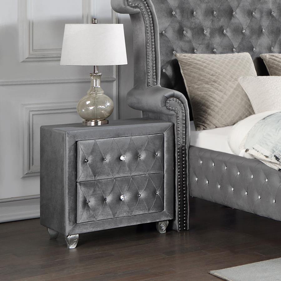 Deanna Grey Nightstand
