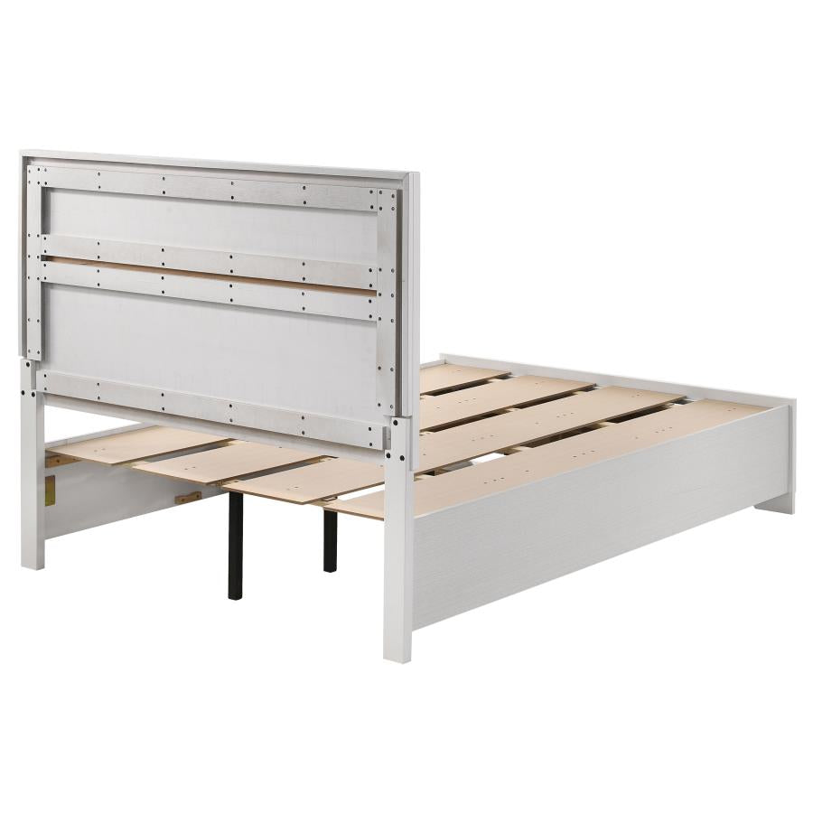Miranda White Full Storage Bed