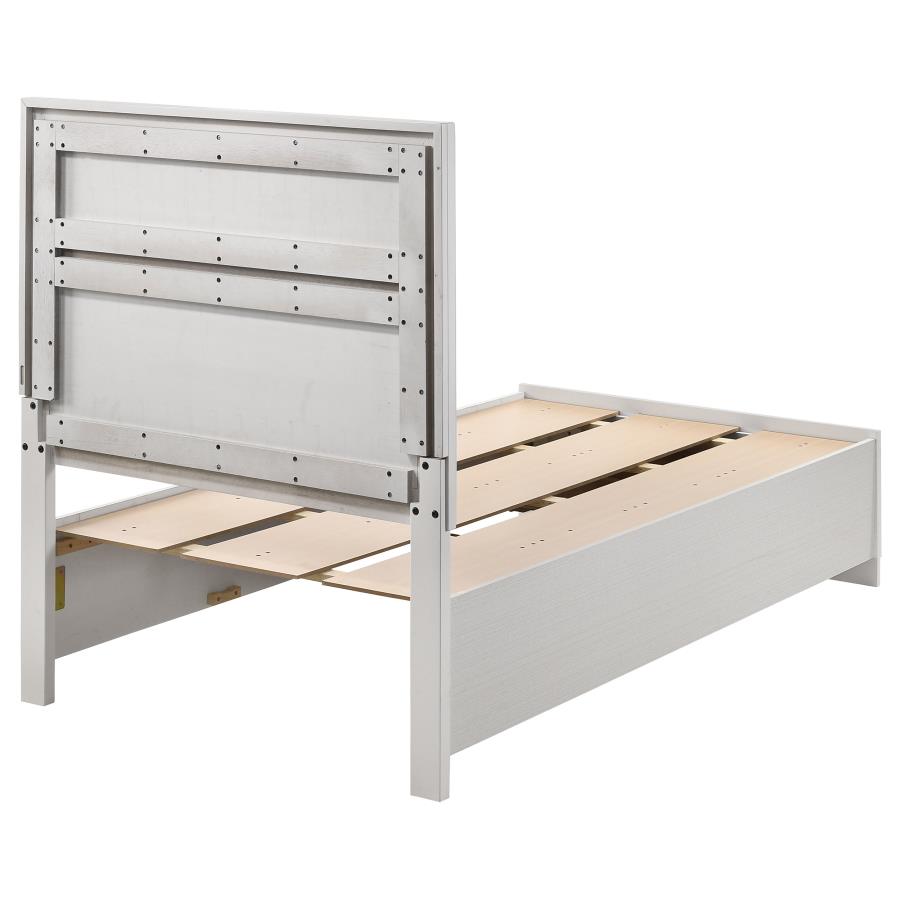 Miranda White Twin Storage Bed