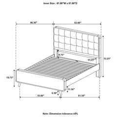 Robyn Brown Queen Bed