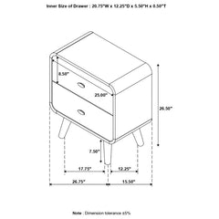 Robyn Brown Nightstand