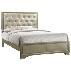 Beaumont Gold Queen Bed
