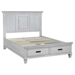 Franco Ivory California King Storage Bed