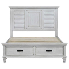 Franco Ivory California King Storage Bed