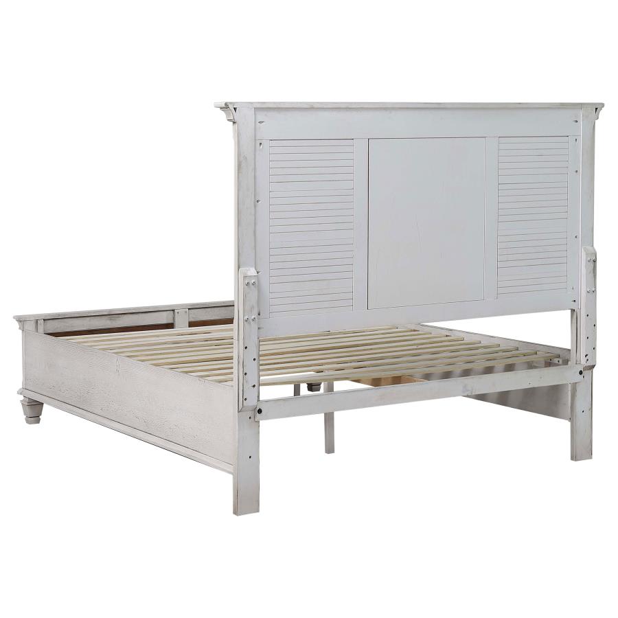 Franco Ivory California King Storage Bed