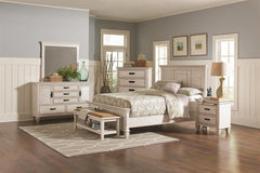 Franco Ivory Queen Bed