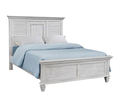 Franco Ivory Queen Bed