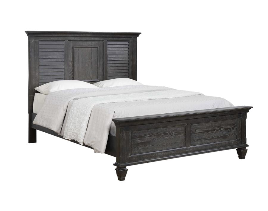 Franco Grey Queen Bed