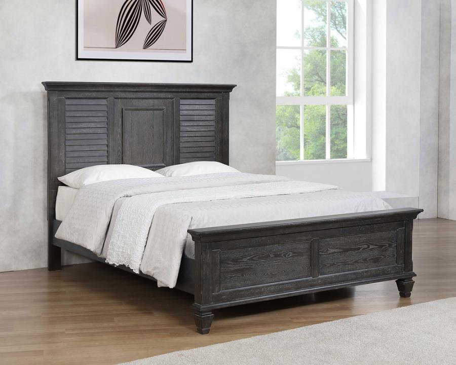 Franco Grey Queen Bed