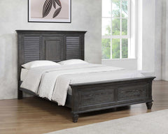 Franco Grey Queen Bed