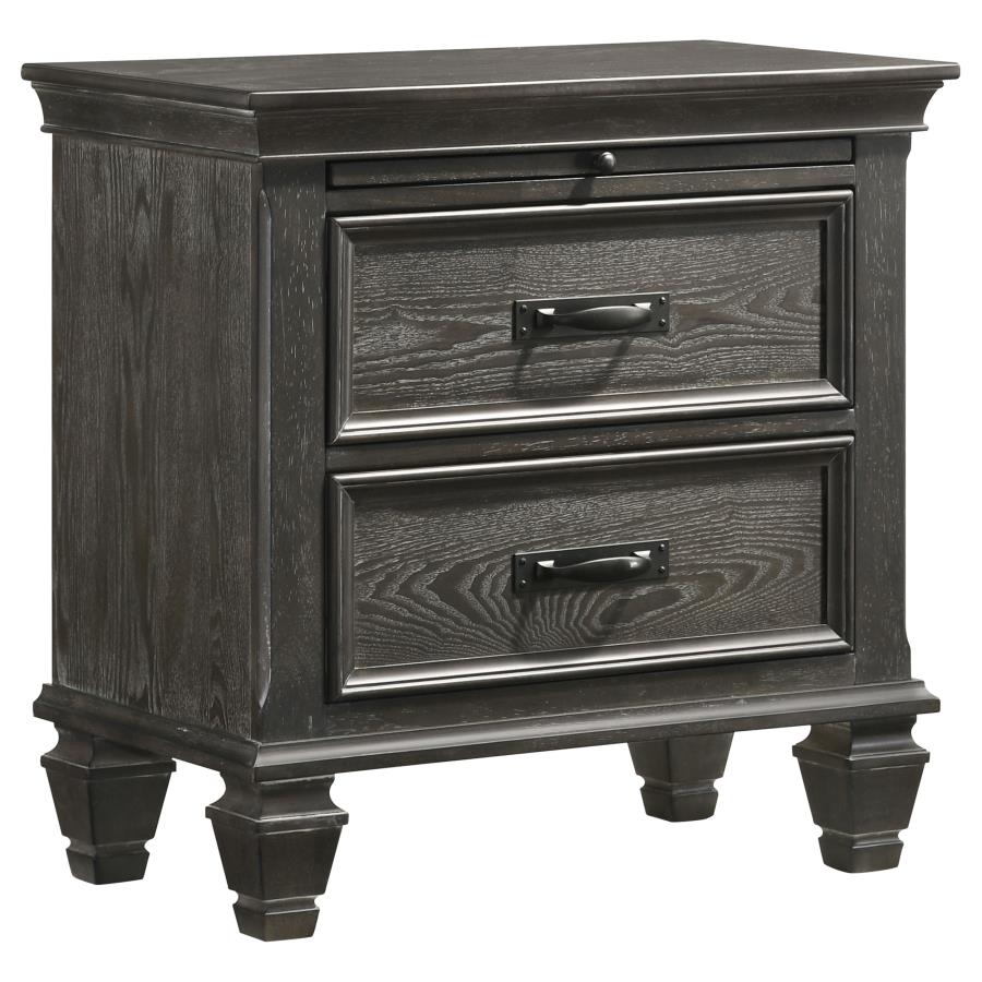 Franco Grey Nightstand
