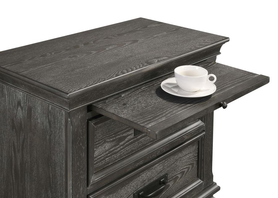 Franco Grey Nightstand