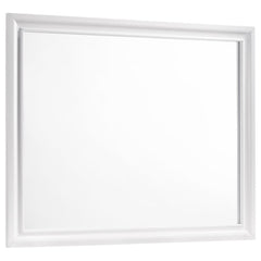 Barzini White Dresser Mirror