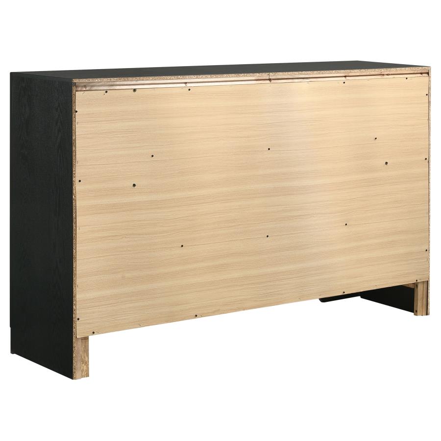 Miranda Black Twin Bed 3 Pc Set
