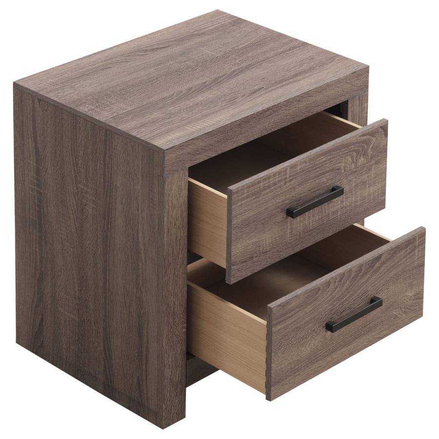 Brantford Brown Queen Bed 4 Pc Set