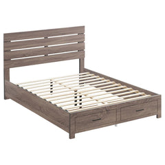 Brantford Brown Queen Storage Bed