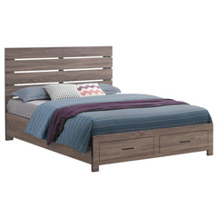 Brantford Brown Queen Storage Bed