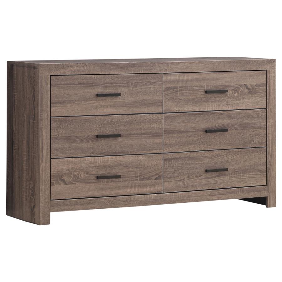 Brantford Brown Eastern King Bed 5 Pc Set