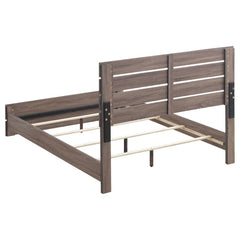 Brantford Brown Queen Bed 4 Pc Set