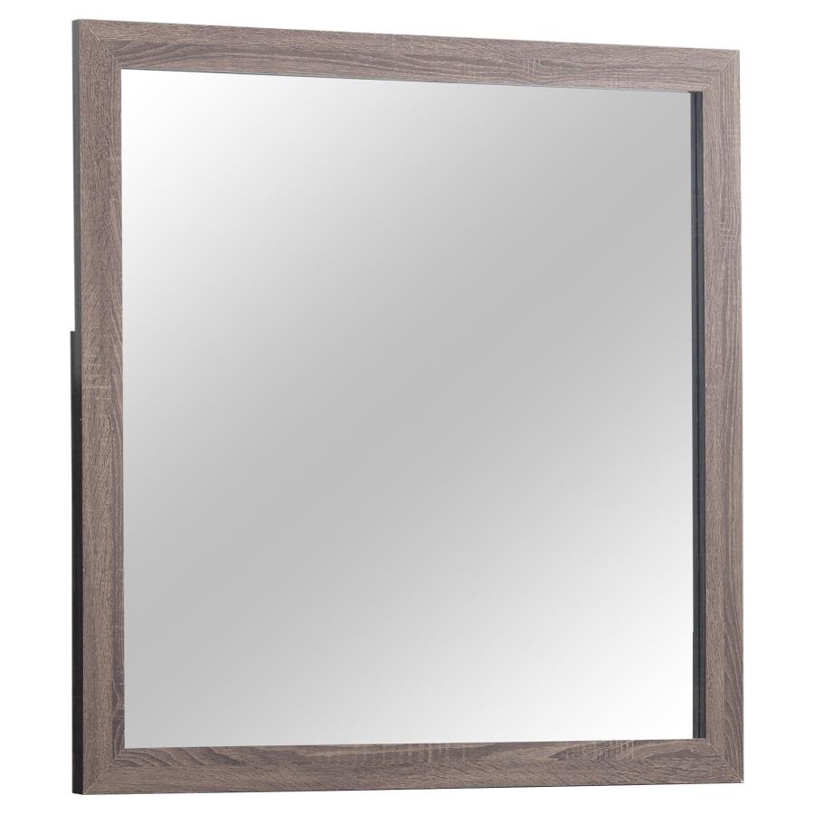 Brantford Brown Dresser Mirror