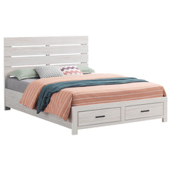 Brantford Ivory Eastern King Storage Bed