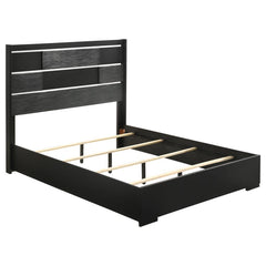 Blacktoft Black Eastern King Bed 4 Pc Set