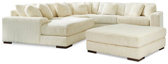 Lindyn 5-Piece Sectional with Ottoman - PKG014505