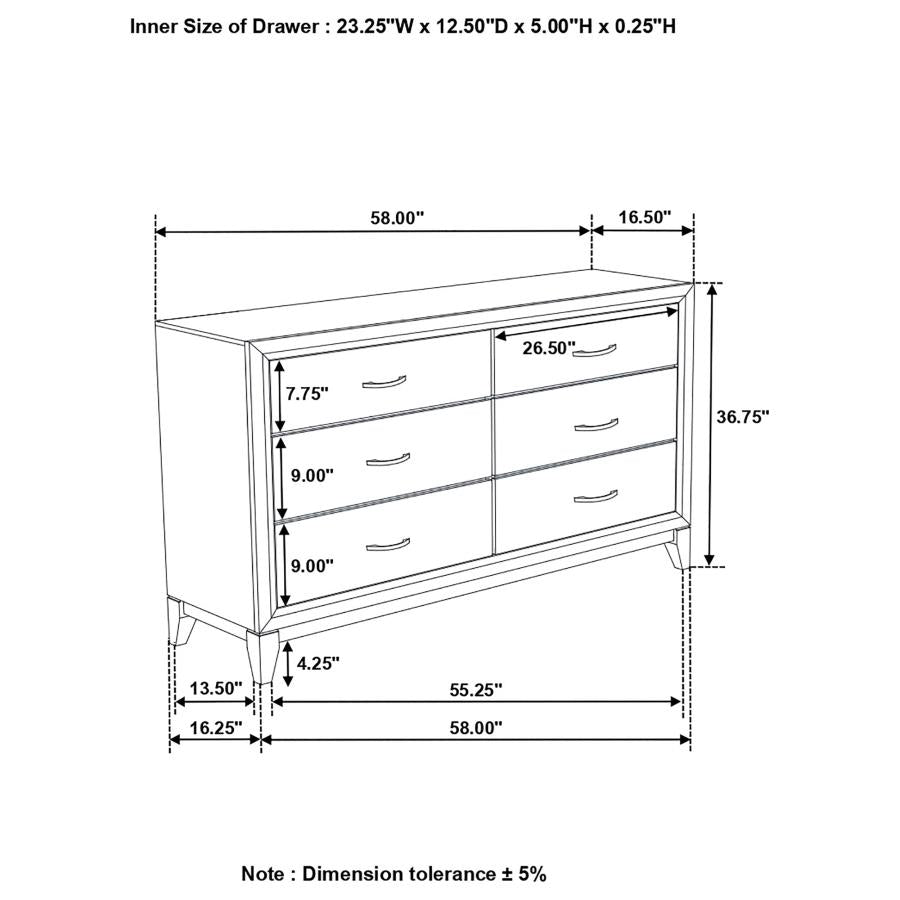 Watson Grey Dresser