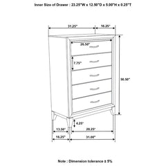 Watson Grey Chest