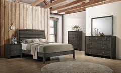 Serenity Grey Queen Bed 4 Pc Set