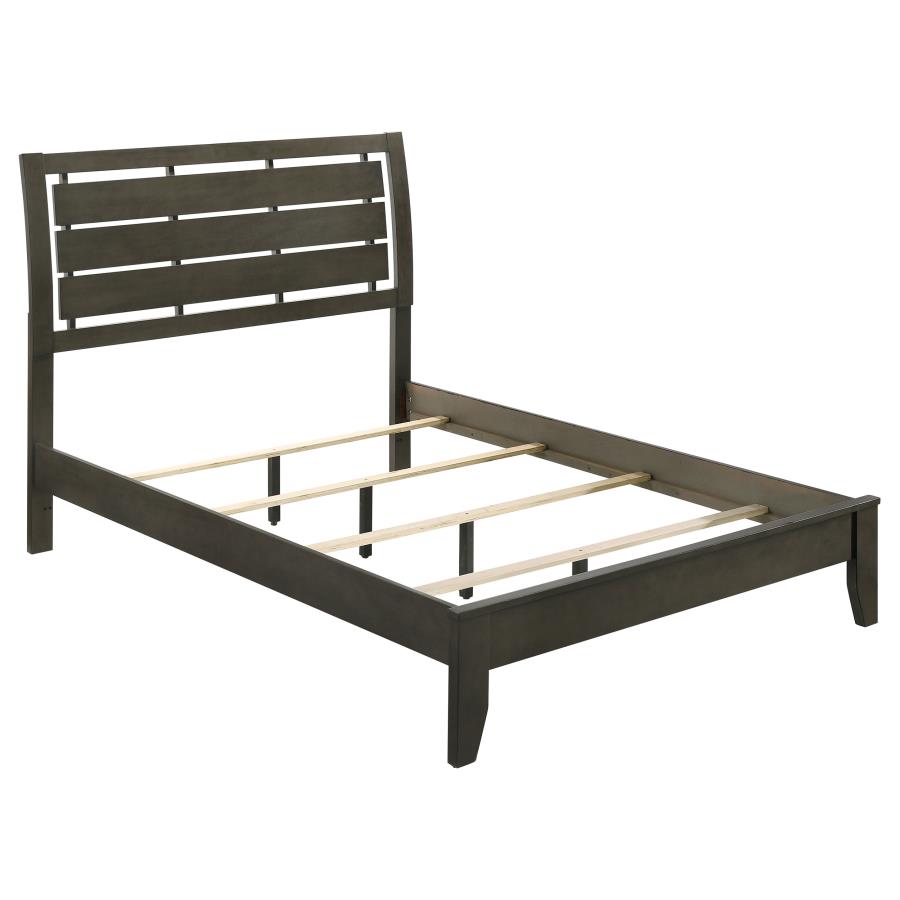 Serenity Grey Queen Bed 4 Pc Set