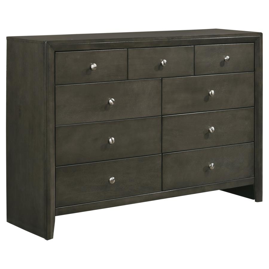 Serenity Grey Queen Bed 4 Pc Set