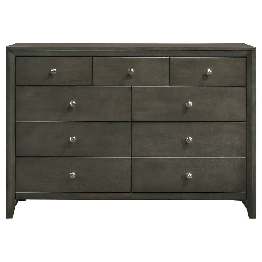Serenity Grey Queen Bed 4 Pc Set