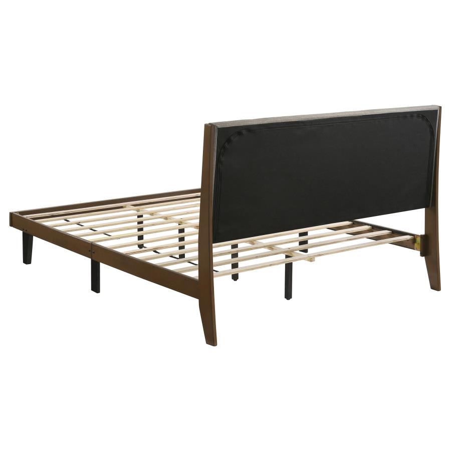 Mays Brown Queen Bed 5 Pc Set