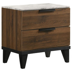Mays Brown Queen Bed 5 Pc Set