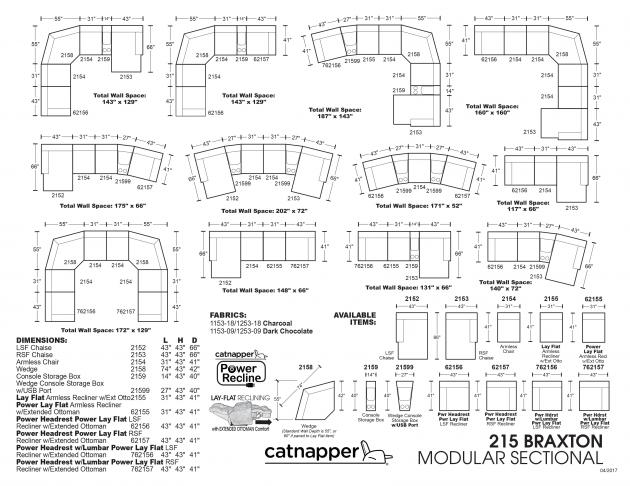Braxton Modular Sectional RSF Chaise