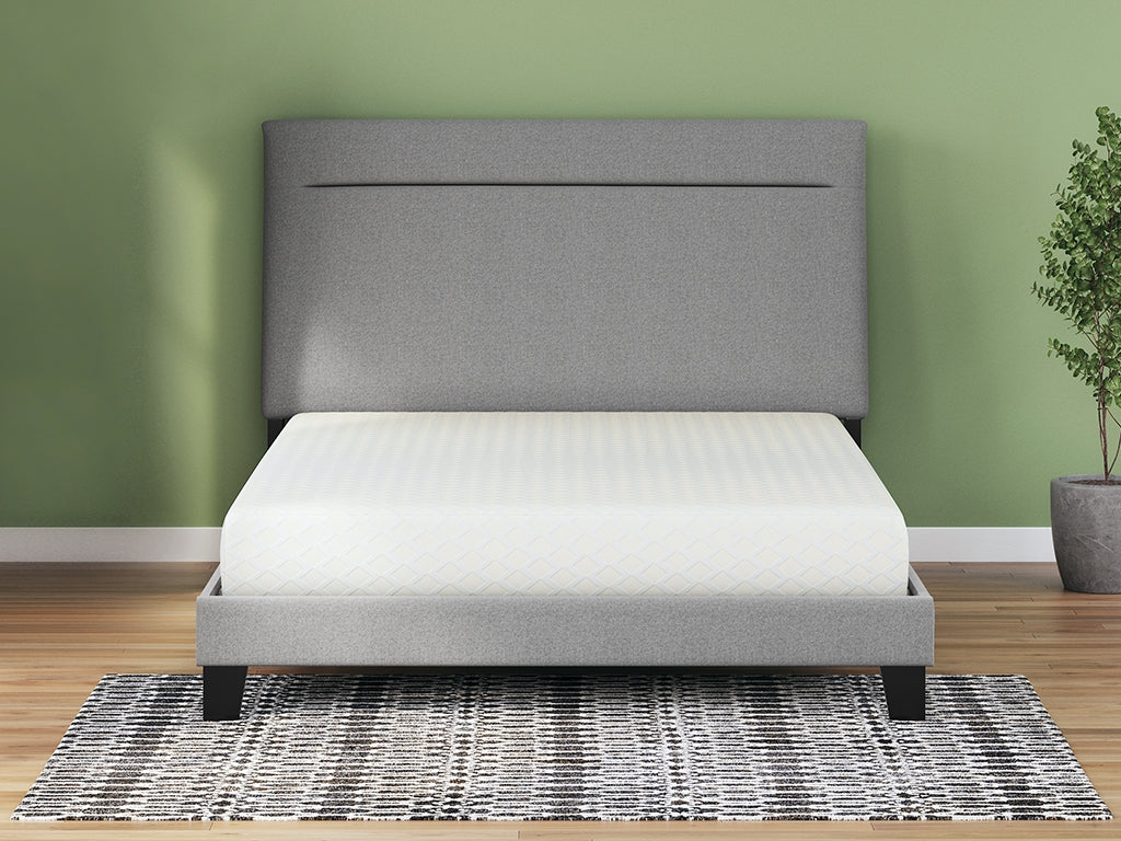 Chime 8 Inch Memory Foam Queen Mattress in a Box with Better than a Boxspring Queen Foundation