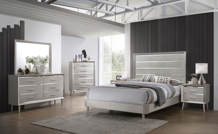 Ramon Silver Full Bed