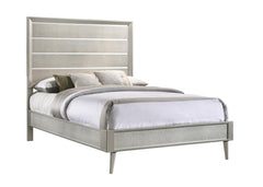 Ramon Silver Queen Bed 5 Pc Set