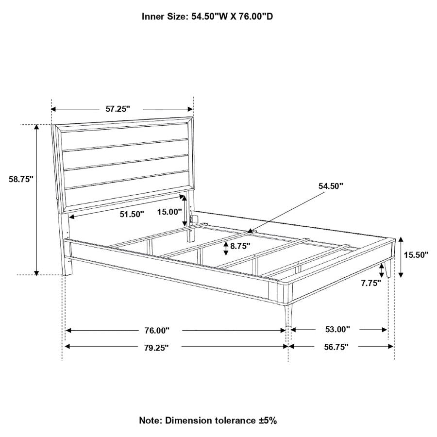 Ramon Silver Full Bed