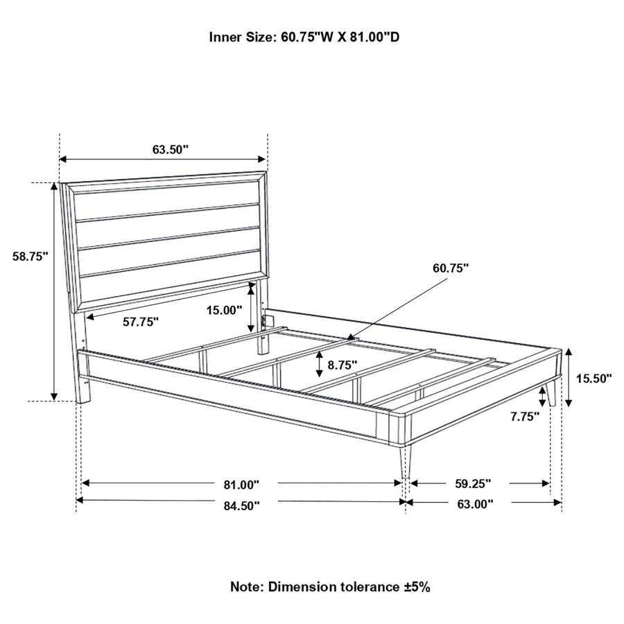 Ramon Silver Queen Bed